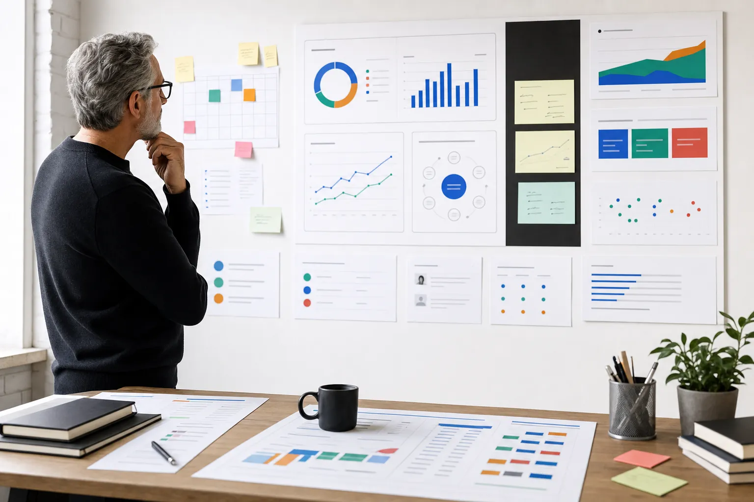 Growth command center showing SEO, content, sales, and outreach tools